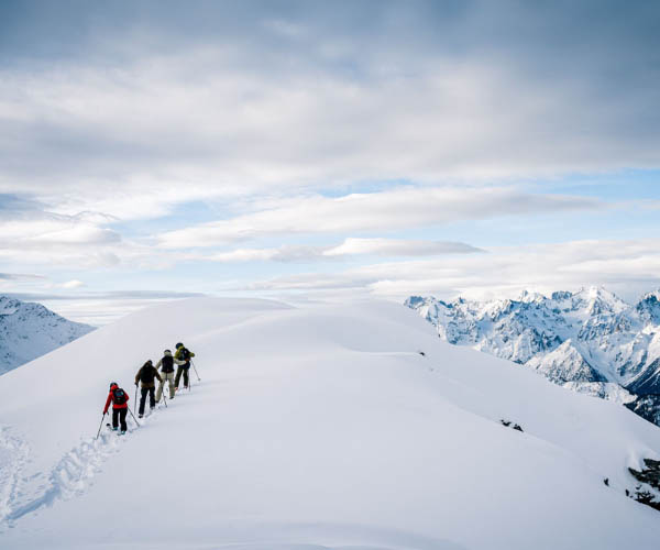 Image skirando ecrins