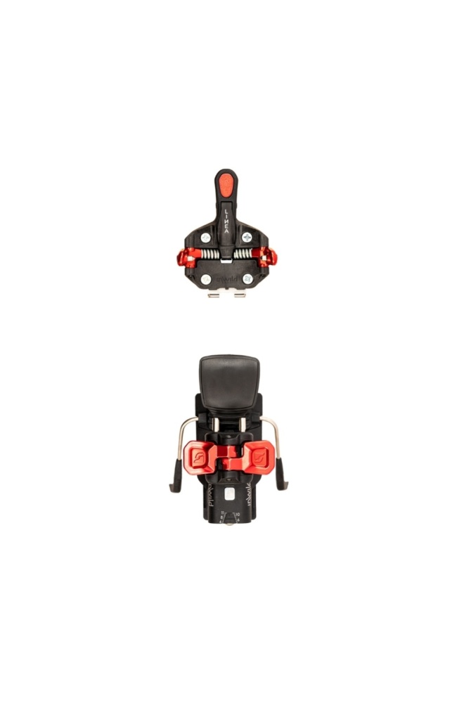 LINEA TOURING BINDING - SKI-BRAKE - RED