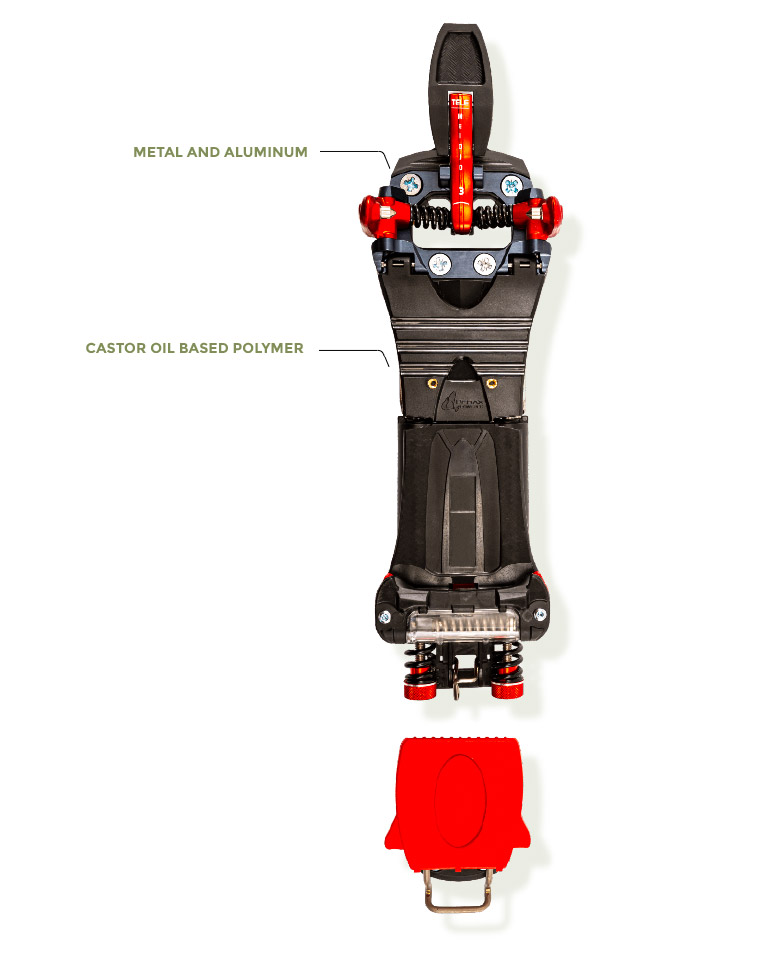 Materials less impact bindings Meidjo