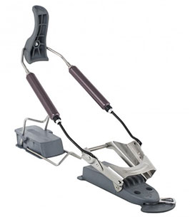 Old system binding ski telemark standard 75