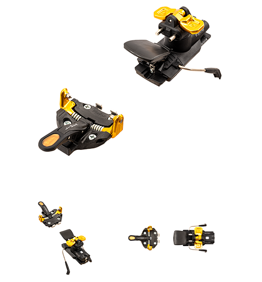 Fixation de ski Linea jaune